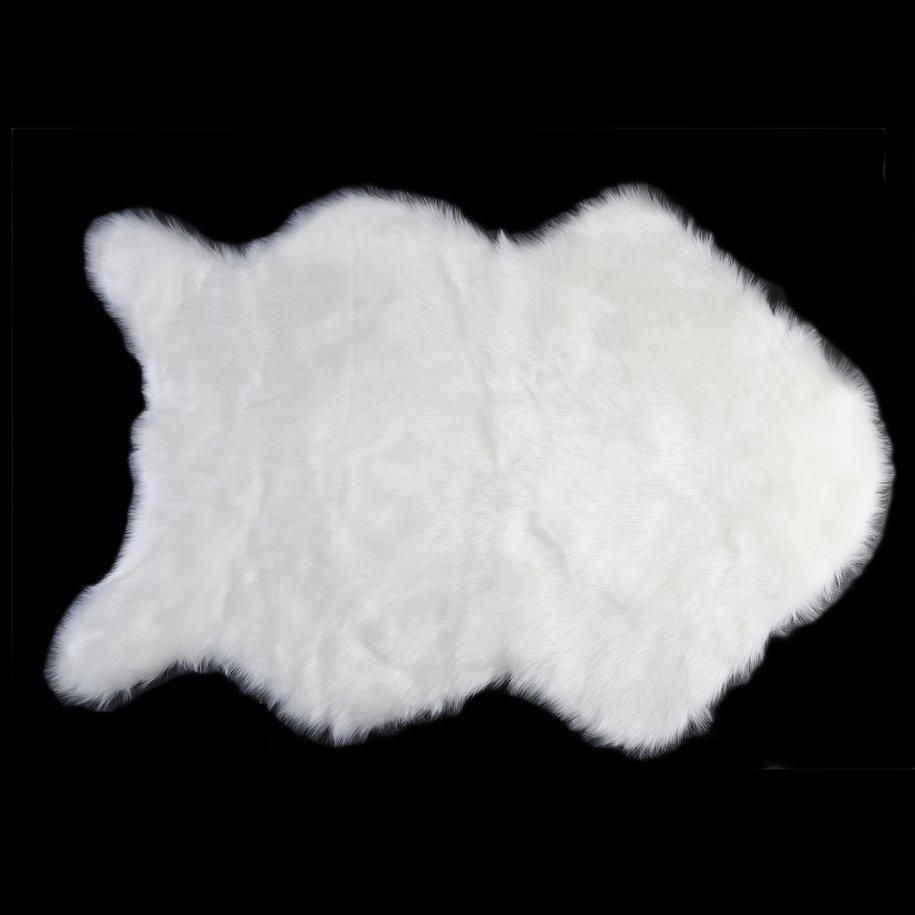 Super Soft Faux Sheepskin Chair Cover Warm Hairy Carpet Seat Pad Fluffy Rugs