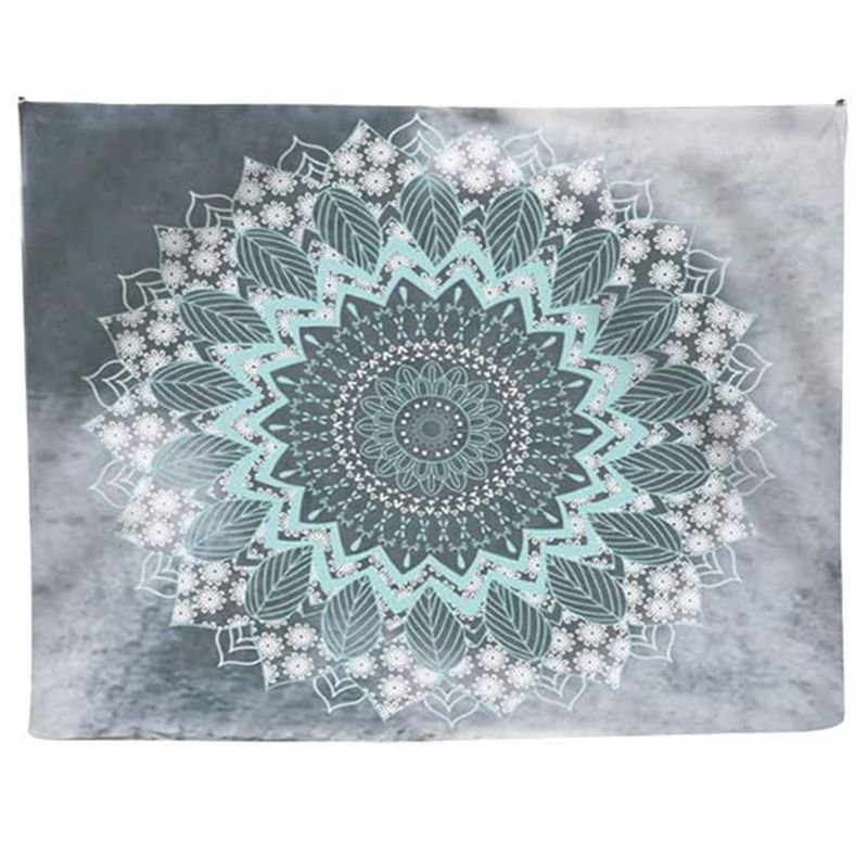 Mandala Wall Tapestry,Boho Psychedelic Wall Hanging,Home Wall Decoration,Tapestry for Living Room/Bedroom (51 x 59Inch)