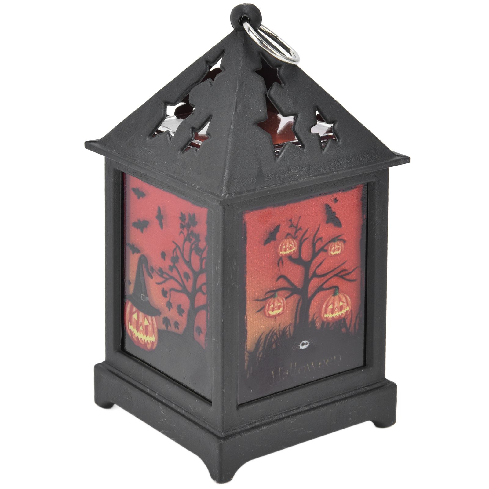 Halloween Light Flame Lamp Portable Safe Flashing for Party Festival Decoration