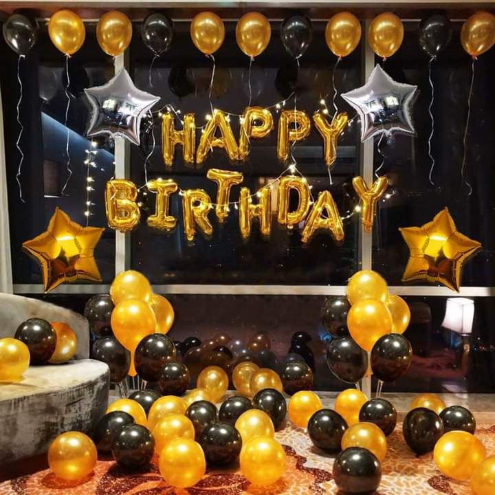 HBD full decoration(without fairy light) pakege