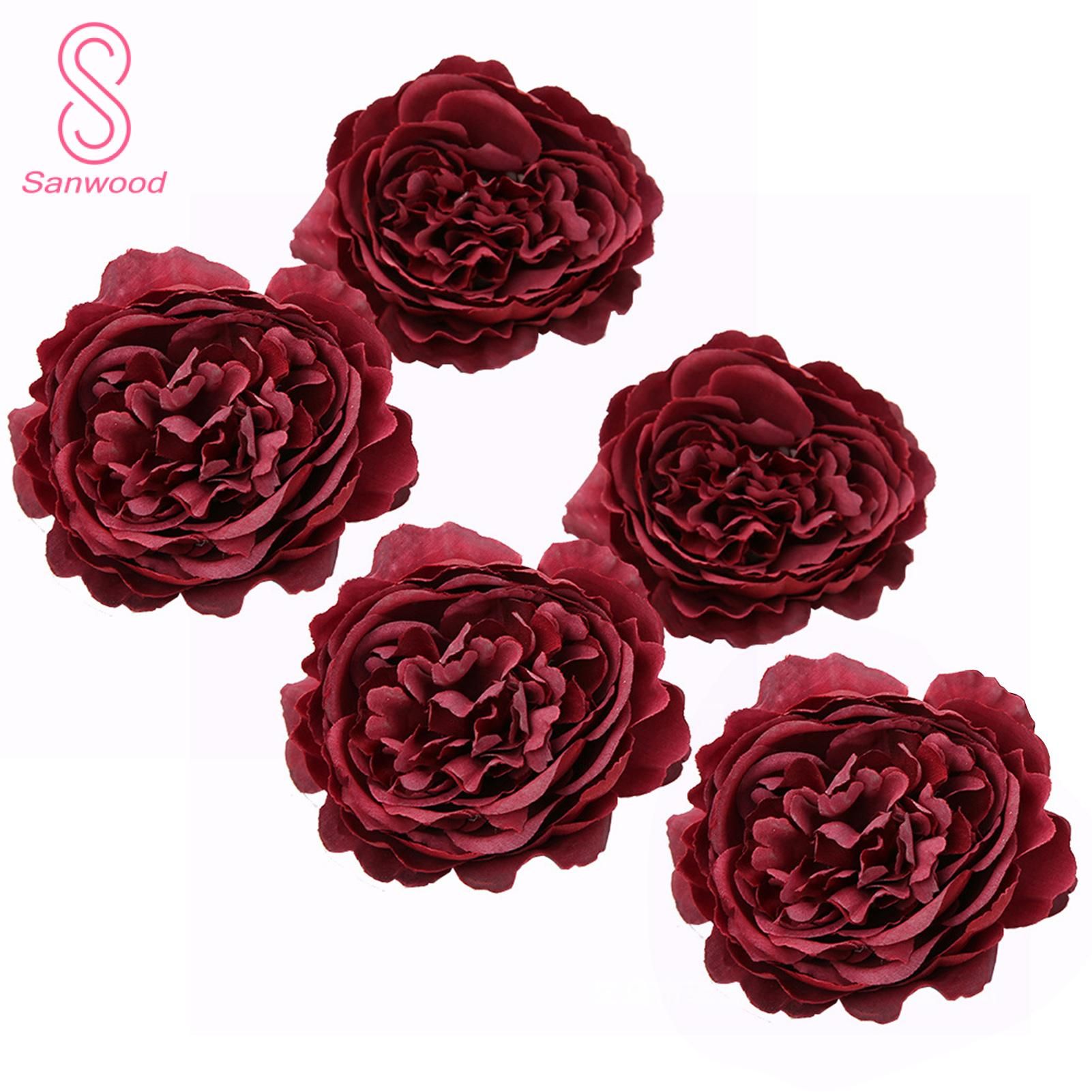 Artificial Peony Flowers Vivid Floral Arrangement Simulation Flower