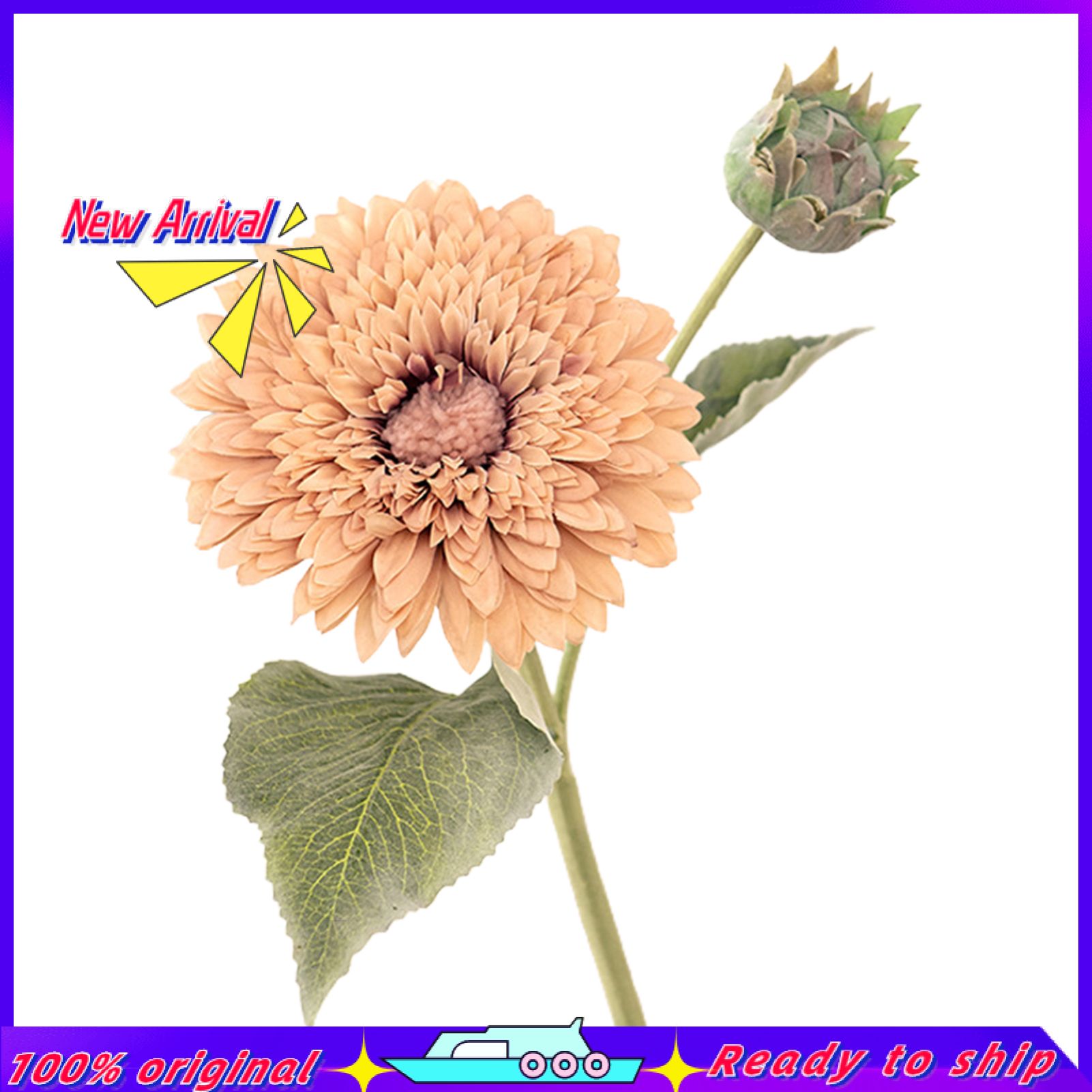 Sunflower Onamental Home Decor Faux Silk Flower Table Counterpiece Simulation Bouquet for Party