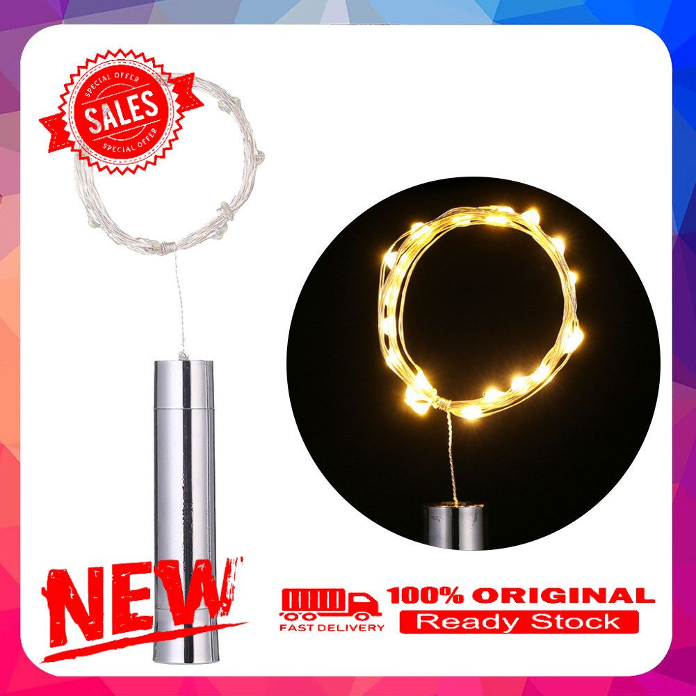 1.5m Christmas Bottle Cork LED Strings Lights Fairy Lamp Wedding Party Decor