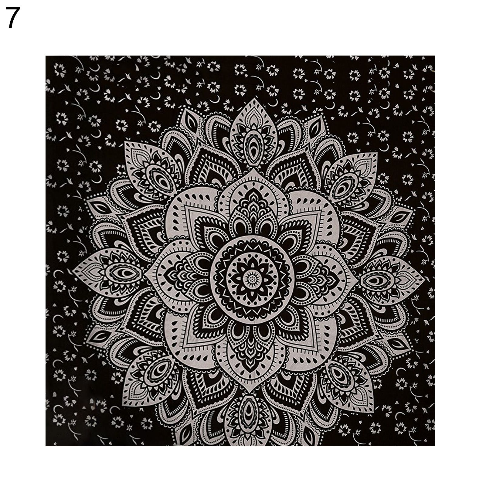 Bohemian Stylish Tapestry Eye-catching Polyester Durable Elegant Wall Hanging Tapestry Household Supplies
