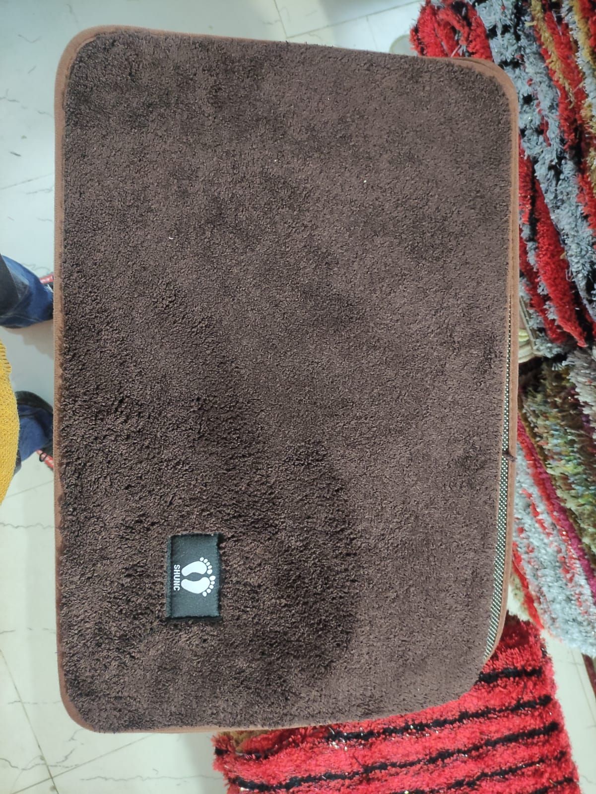 Door Mats  paposh floor paposh door paposh Living Room & Bedroom Floor Mats Hall Door Soft paposh Non-slip Bath Rug Mat Carpet
