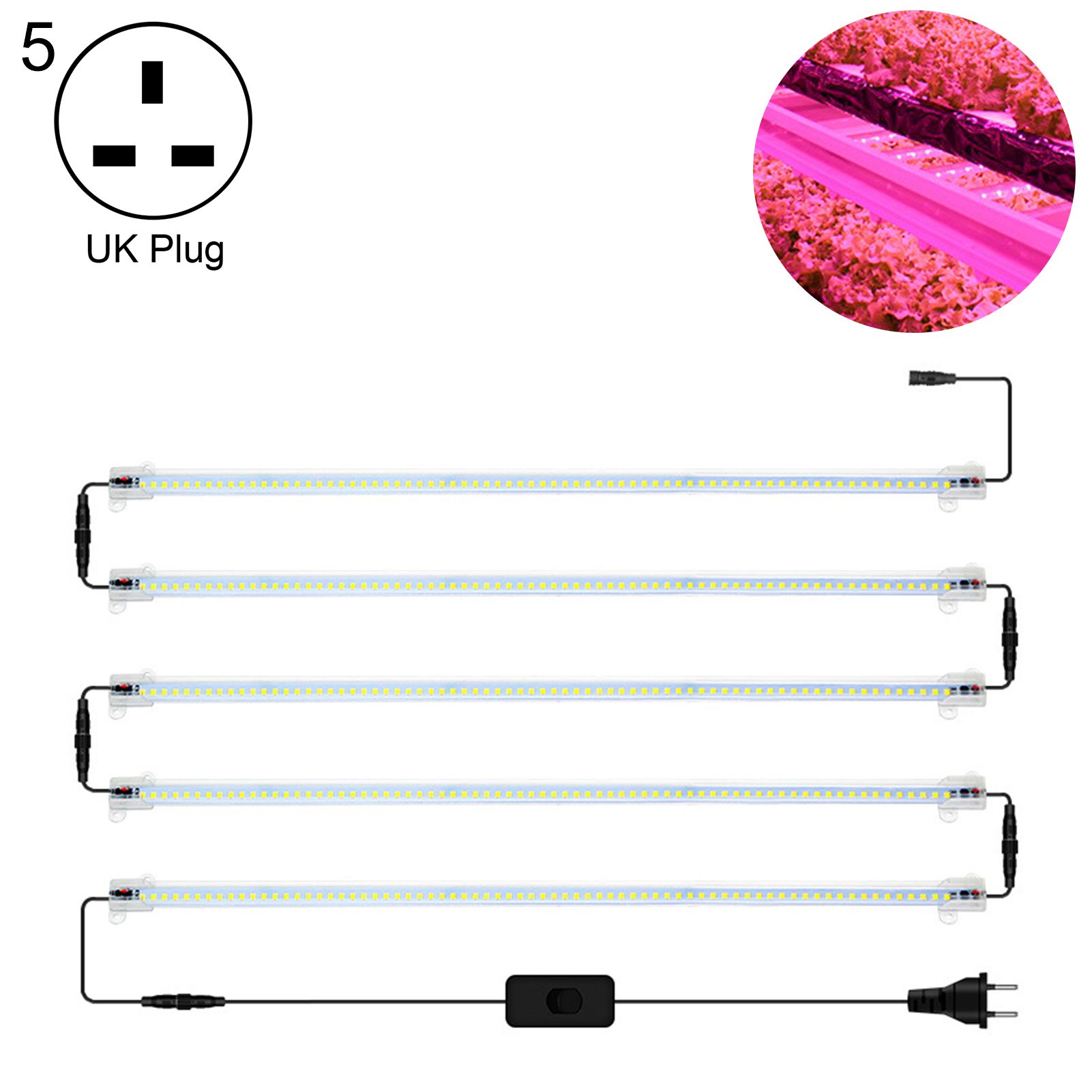 LED Grow Light Plug and Play Widely Applicable Lamp