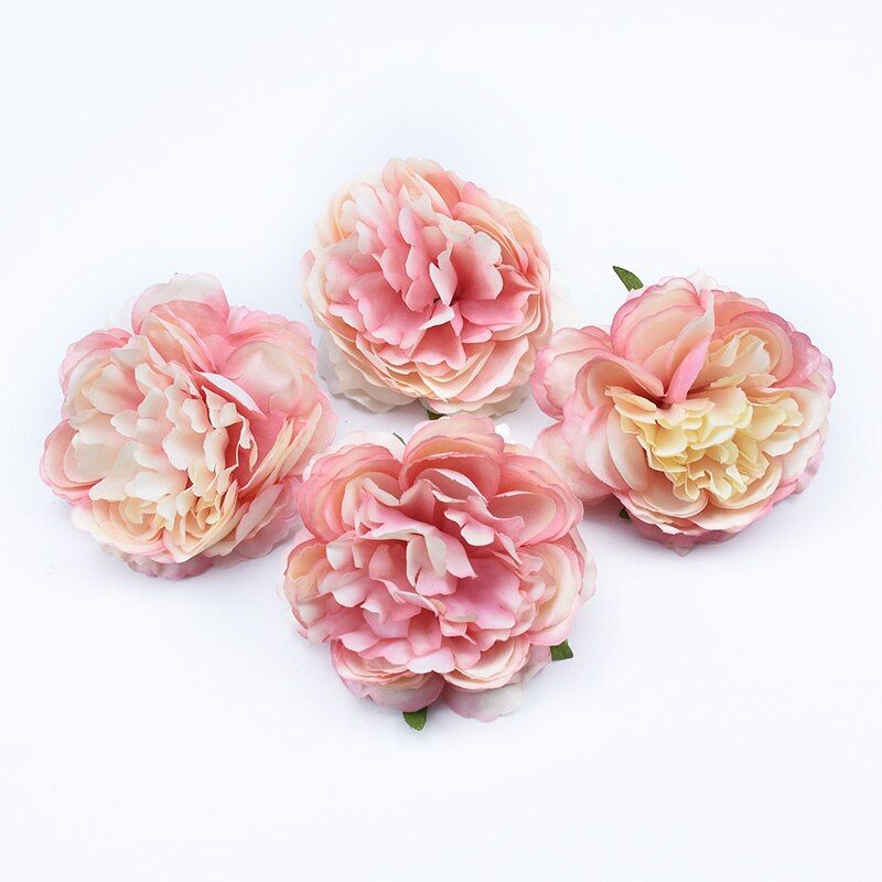 5PCS Multicolor silk peonies flower wall decorative flowers wreath household products Crafts party home decor artificial flowers