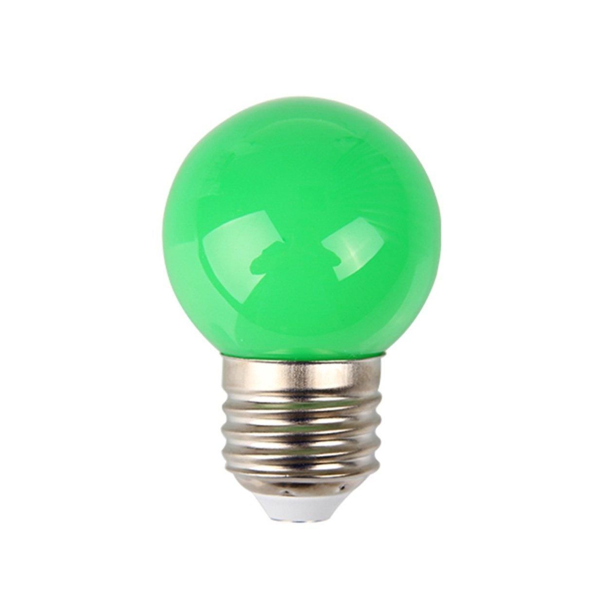 2 x E27 1W 6 SMD2835 Globe Ball Bulbs Home Decoration Blue/Green/Warm White/Red