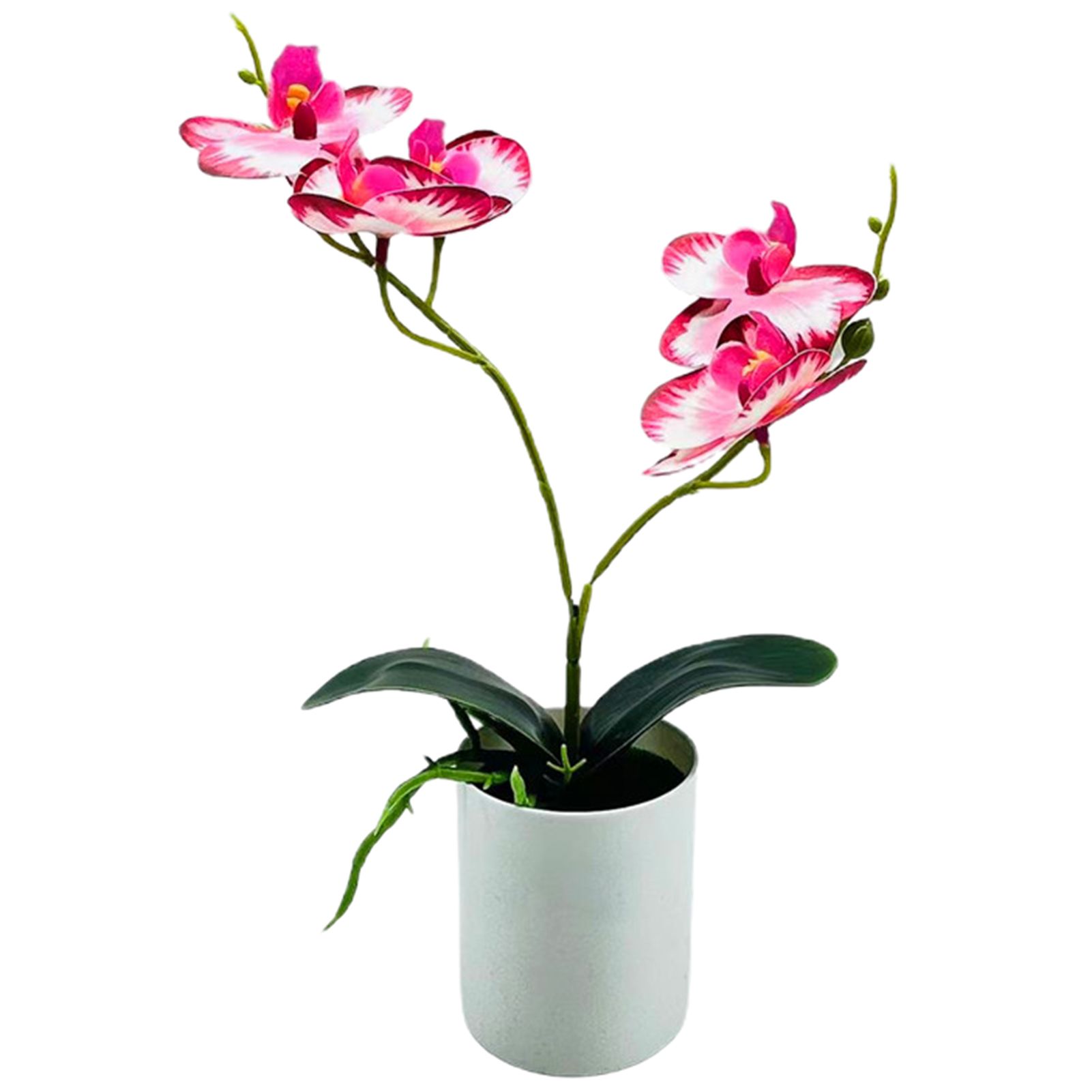 Faux Bonsai Easy Care Decorative Beautiful Fake Orchid Flowers