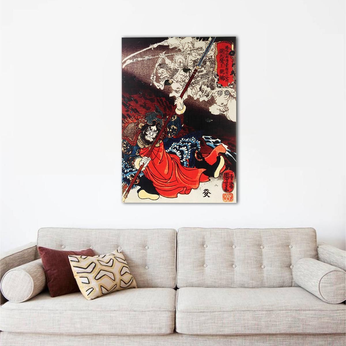 Japanese Ukiyo-e Home Art Decor Frameless Frescoes Woodblock Print Ukiyo-painted Paintings Home Decor