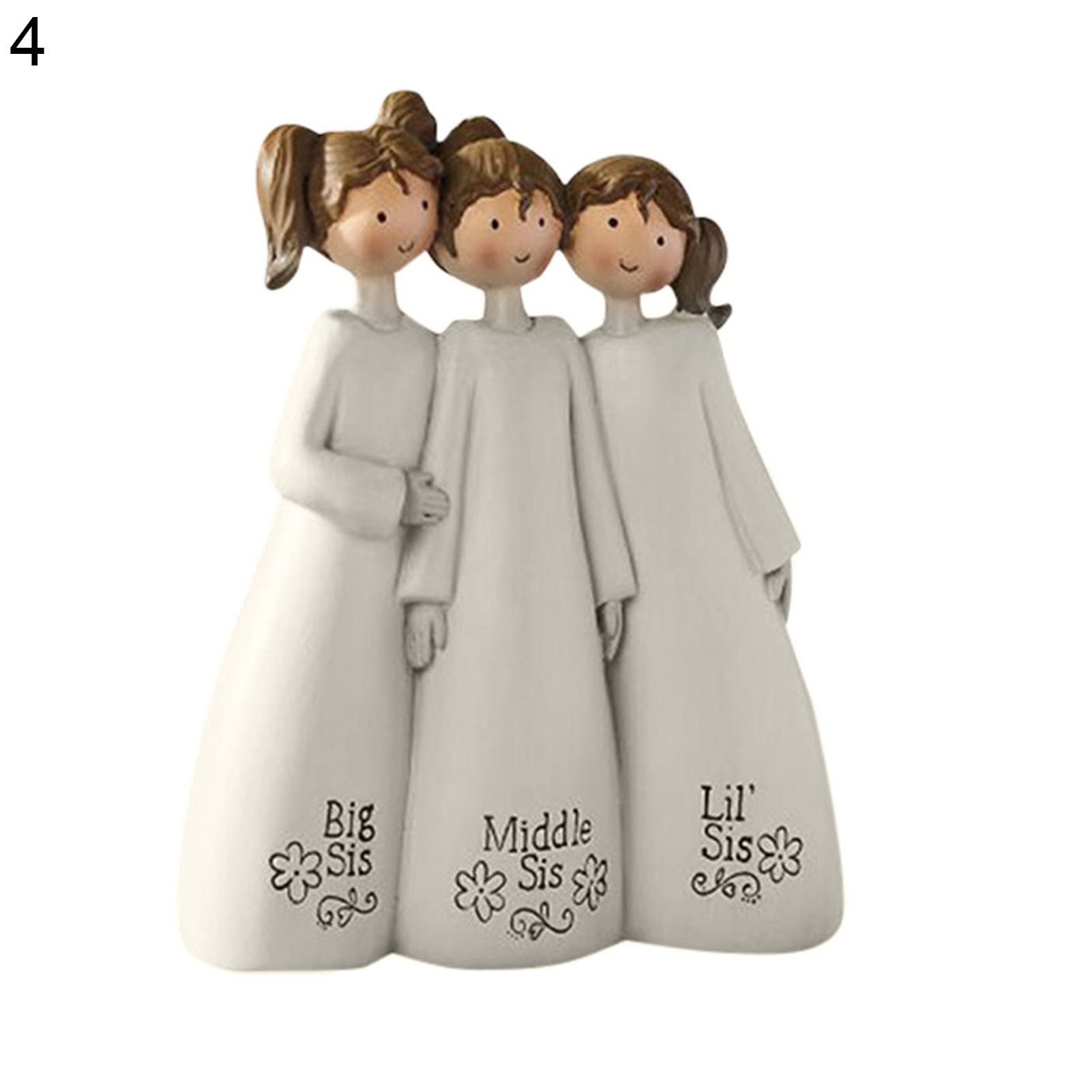 Friend Figurine Meaningful Lovely Angel Girl Company Friehip Ornament
