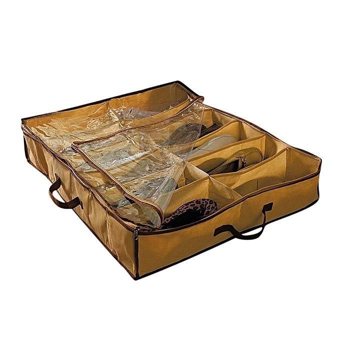 Shoes Under Shoe Storage Bag - Brown