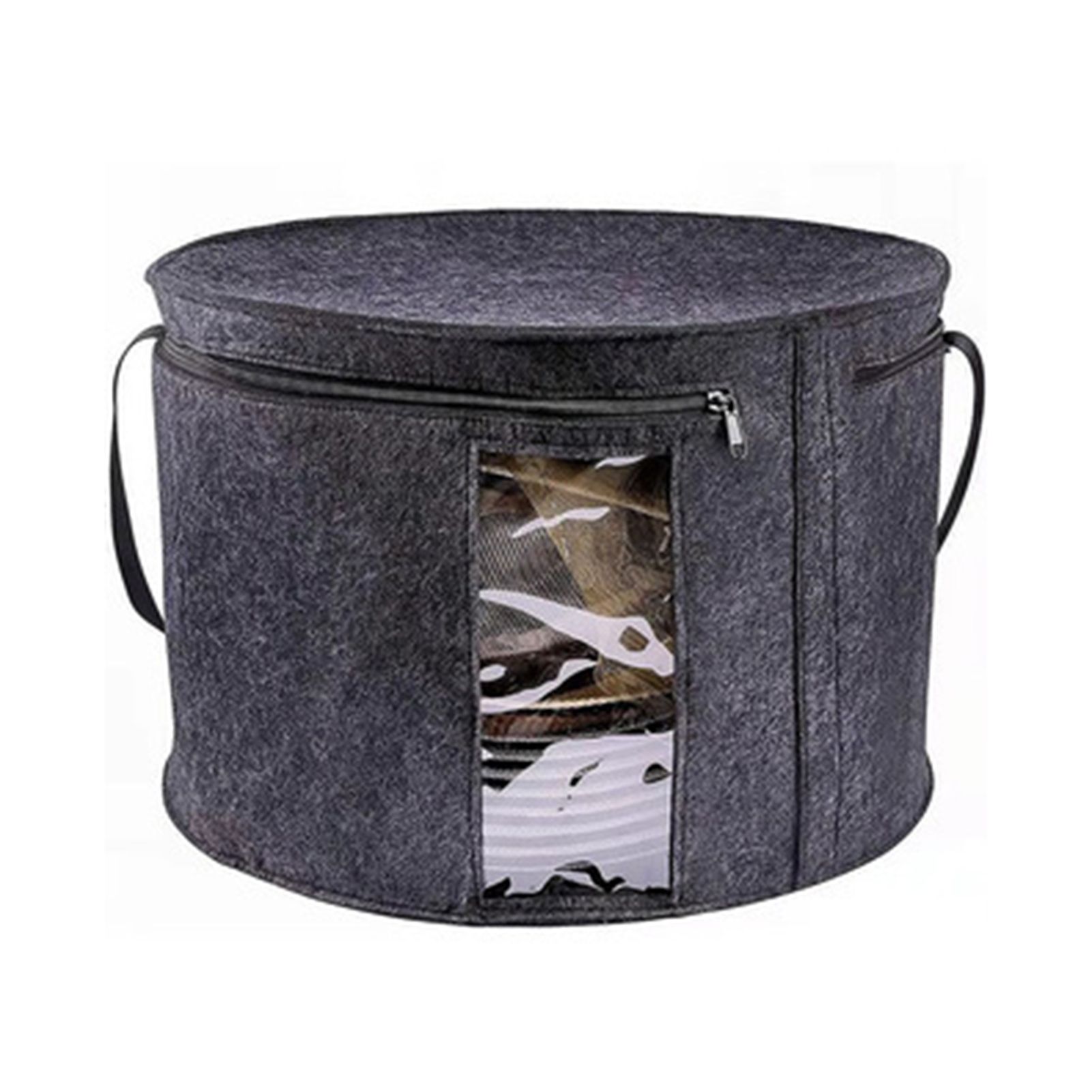 Storage Basket Dust-proof Visible Window Universal Storage Basket