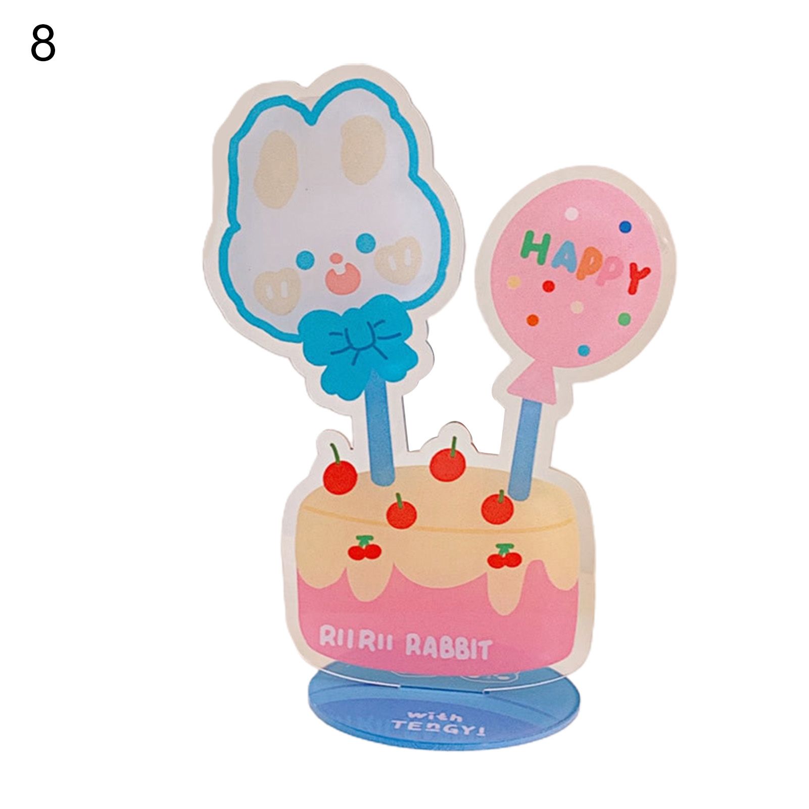 Card Holder Stand Long-lasting Cute Flower Design Card Holder Stand