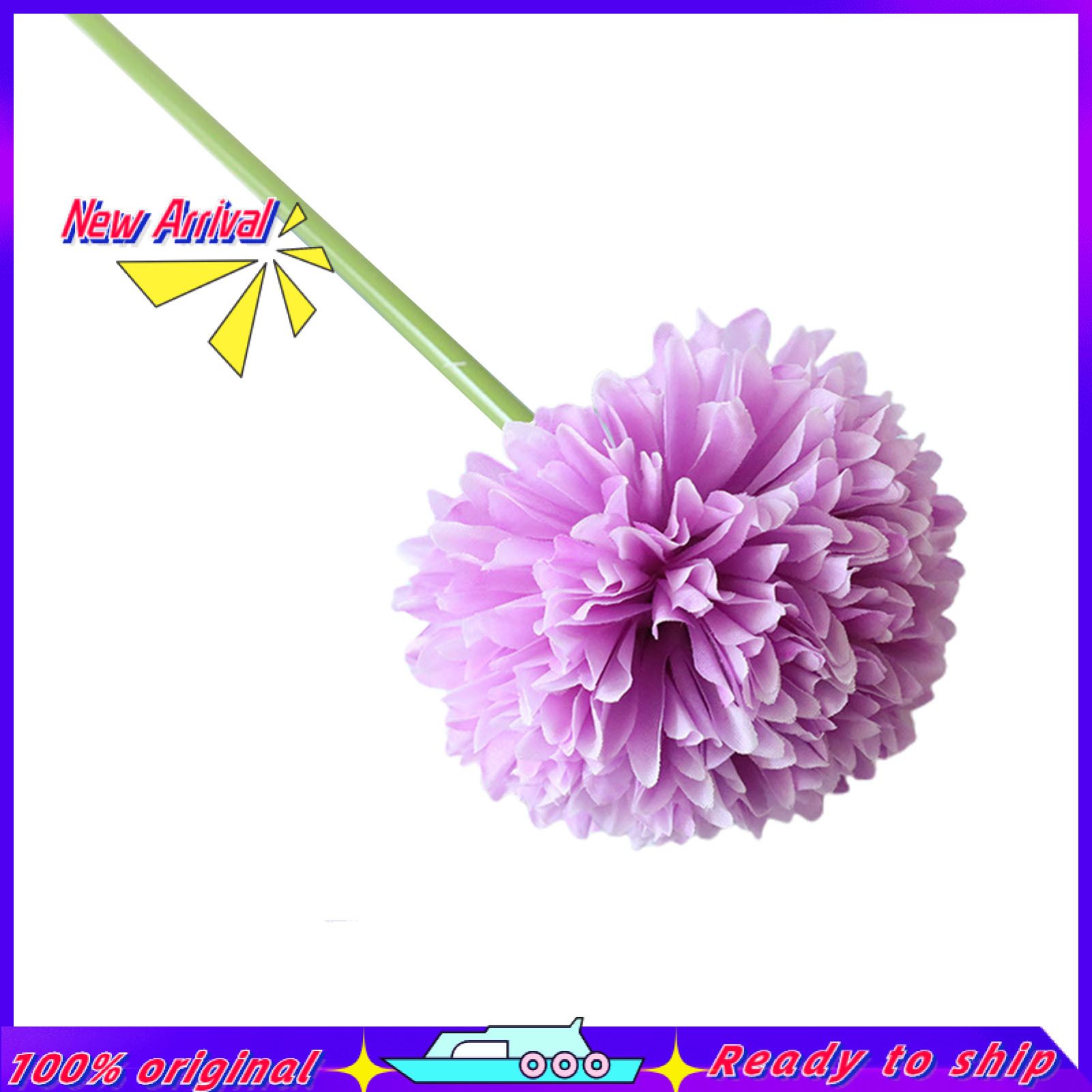 Artificial Flower Exquisite Single-head Faux Silk Flower Small Simulation Hydrangea for Wedding