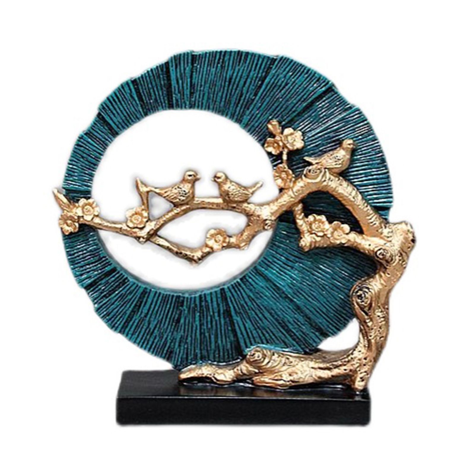 Bird Statue Auspicious Design Comfortable Touch Exquisite Bird Ornament