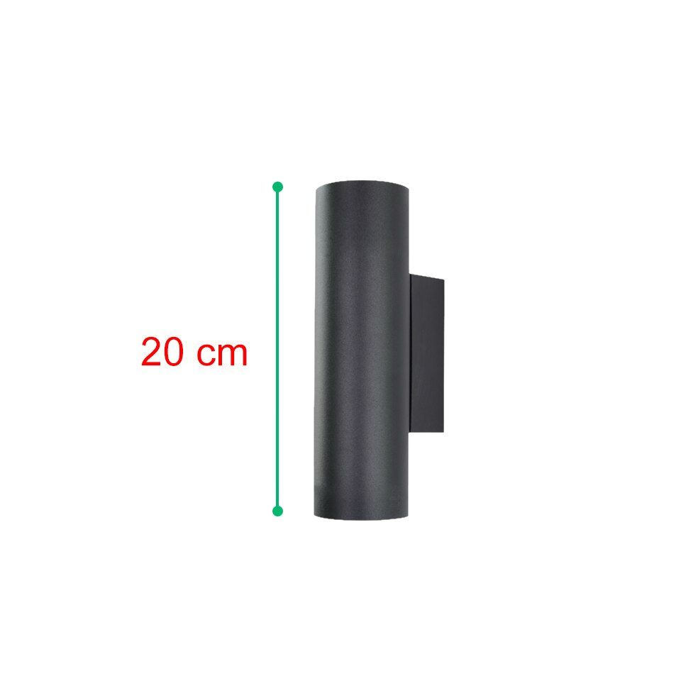 Indoor LED Wall Lamps Hotel Bedside COB 12W LED Wall Light Bedroom Stair Wall Sconces Black Decorative Modern Wall Lamp