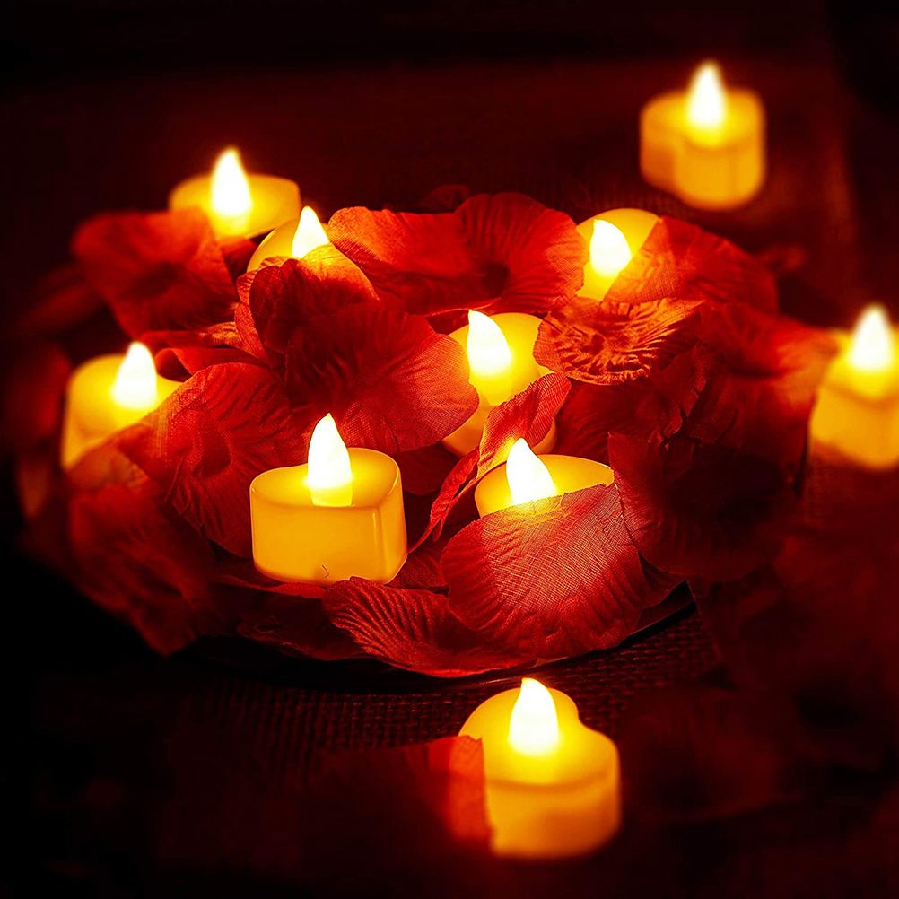 LED Light Party Candles Multi color 3 Pcs Set