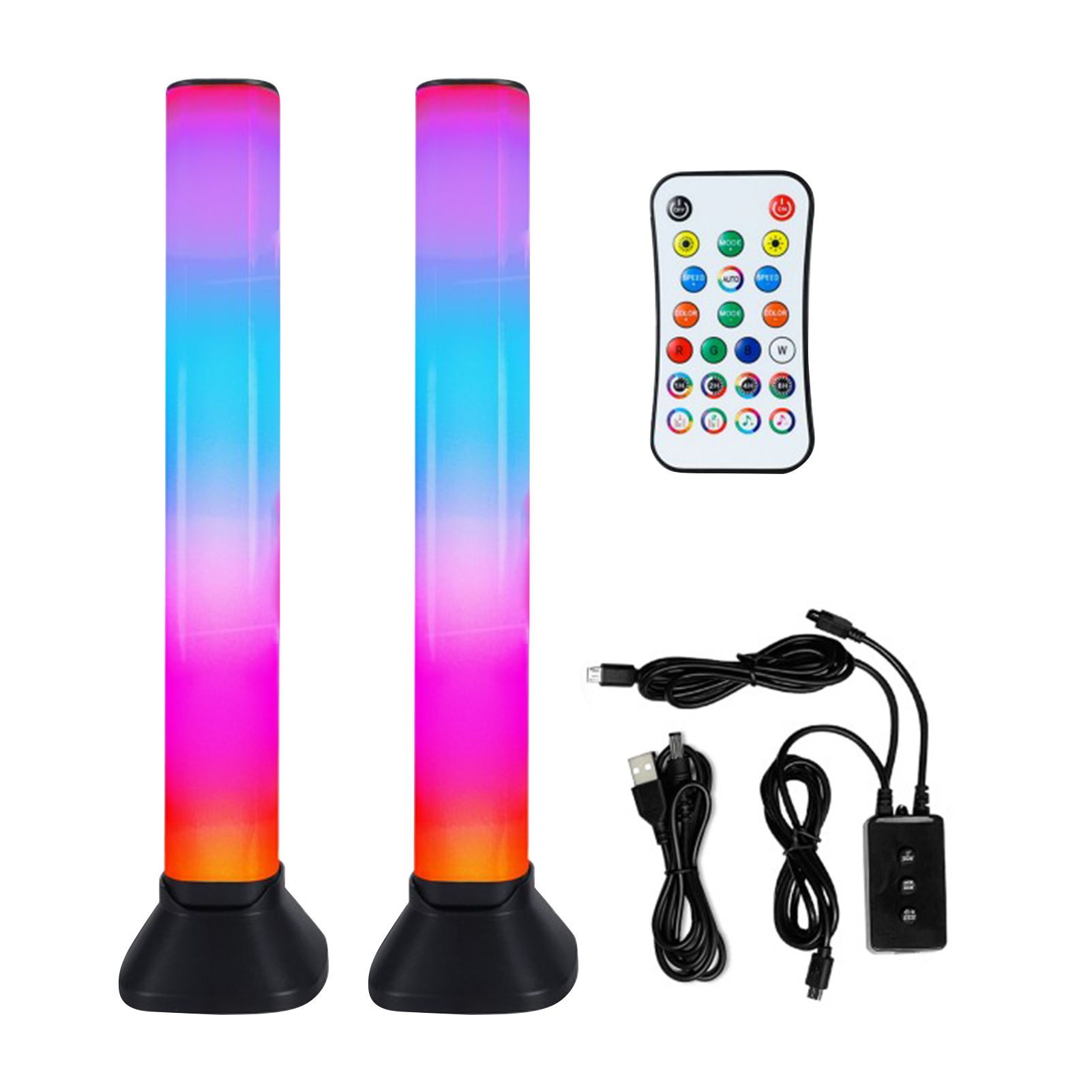 Floor Light Decor Lightweight Practical Remote Control Floor Light
