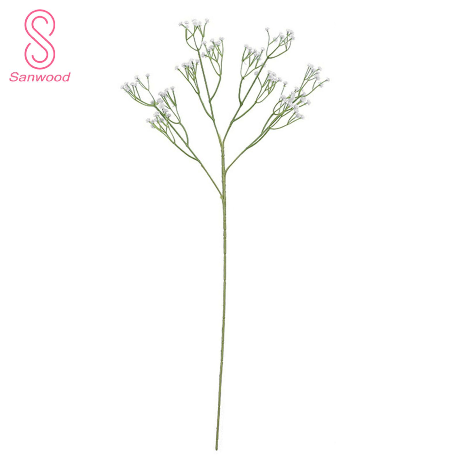 Fake Gypsophila Ornamental Vase Bottle Flowers Plastic Wedding Party Simulation Bouquet for Home
