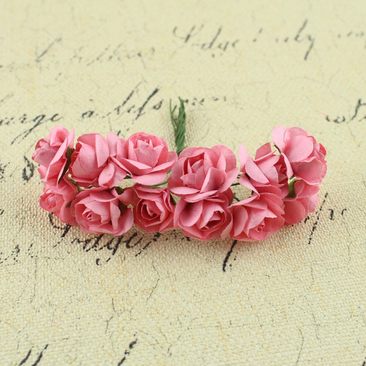 144Pcs/pack Wedding Candy Box Accessories Handmade Paper Flowers, Decorative Scrapbook Home Wedding Birthday Decoration