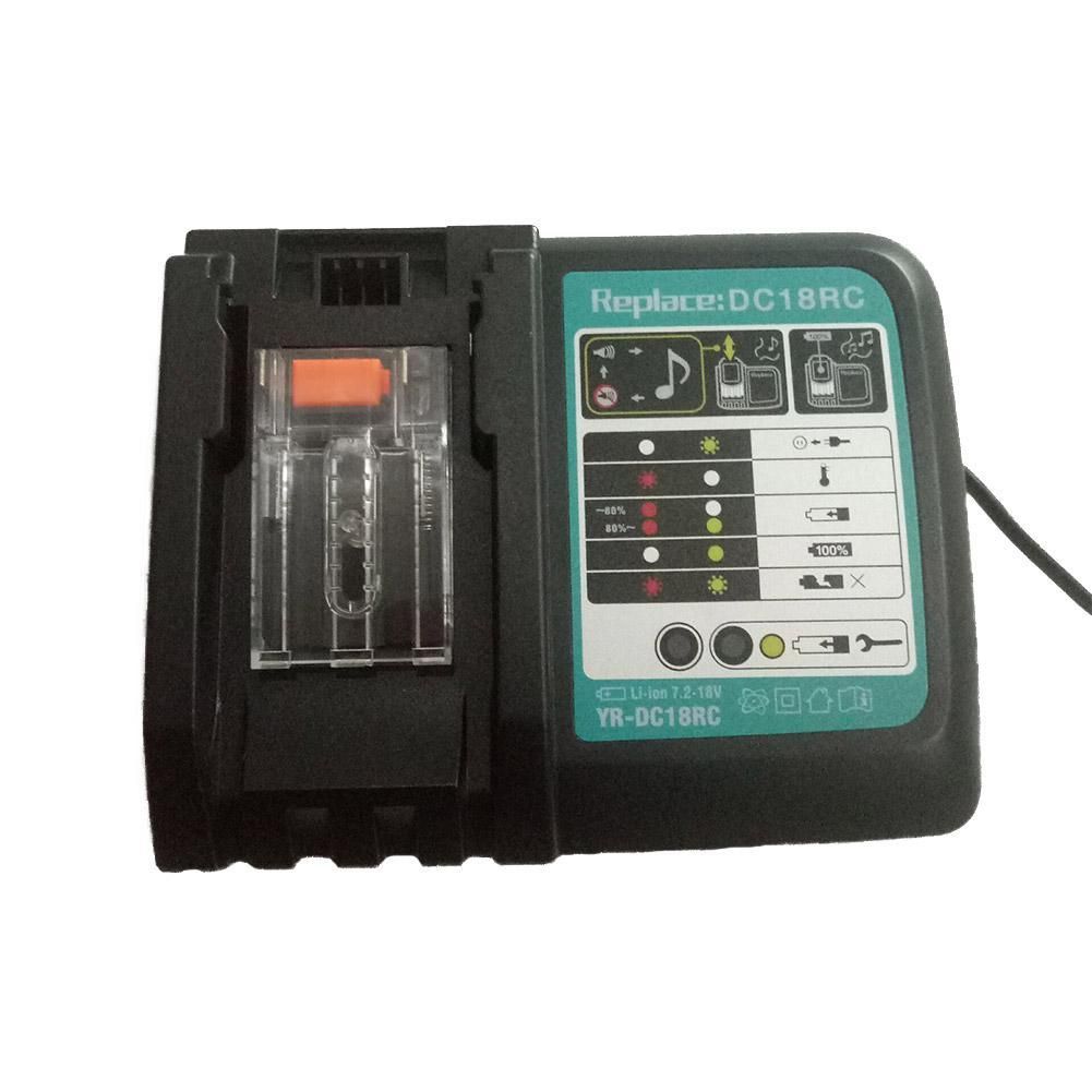 14.4-18V 3A Quick Charger Replacement for Makita DC18RCT