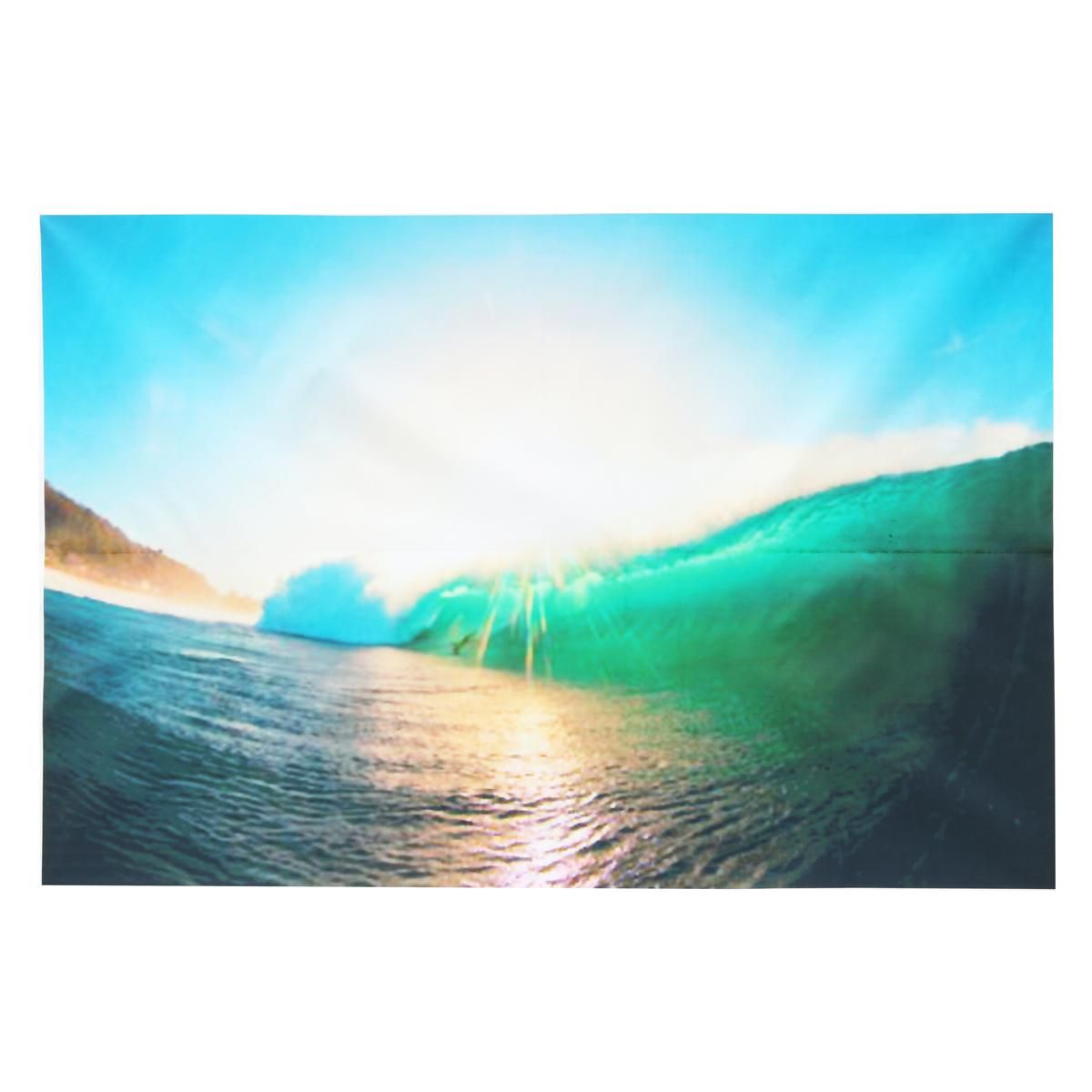 24x36'' Sunlight Wave Natural Scenery Art Silk Poster Fabric Print Wall Decor