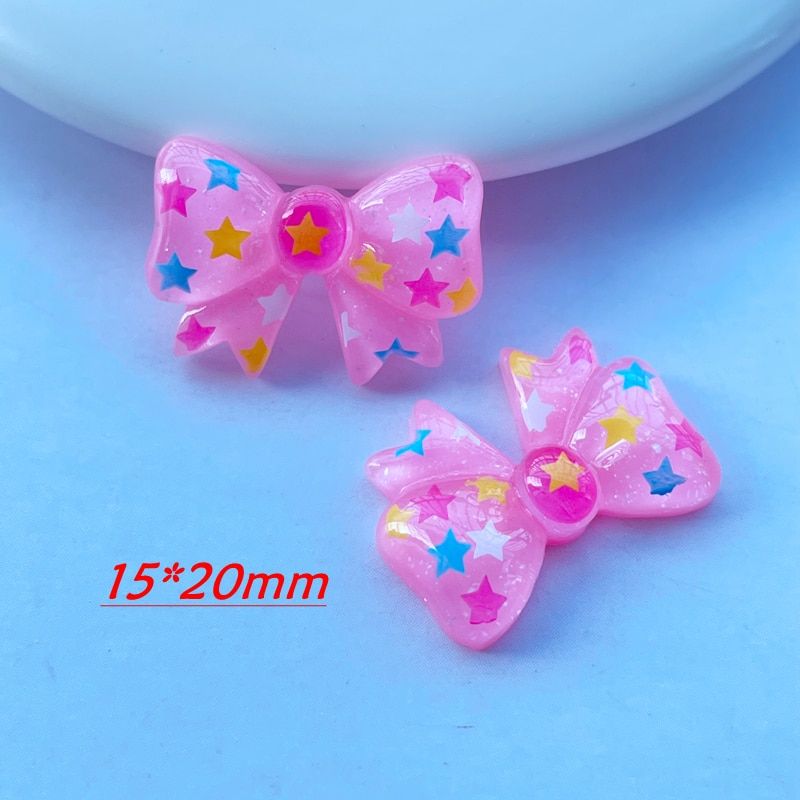 10/20 Cartoon Cute s, Popsicles, Candy, Bows, Mixed Resin Flat DIY Crafts Scrapbook Hair Bows Center Accessories A46
