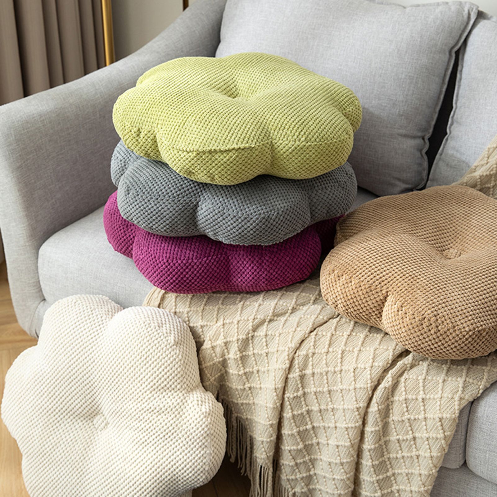 Pillow Skin-Soft Adults Kids Cosy Seat Cushion