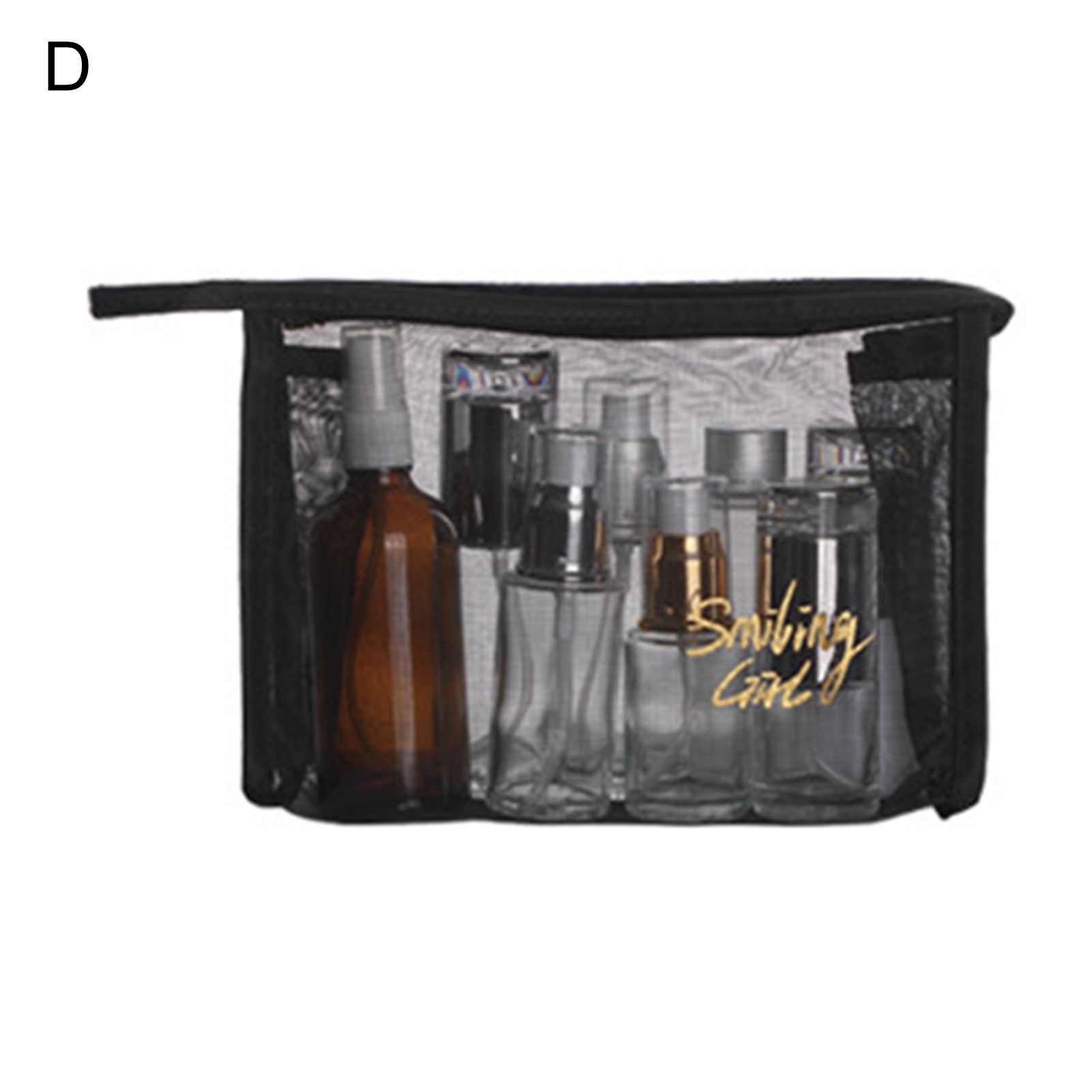 Makeup Pouch with Handle Zipper Cosmetic Organizer Bag Tl cessories