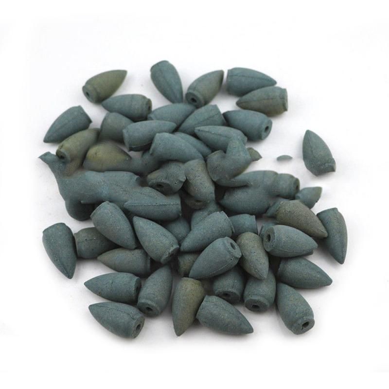 50pcs Natural Tower Incense Lavender Jaine Backflow Incense Mint Wormwood Flower Fragrant Reflux Aromatherapy Cones wholesale