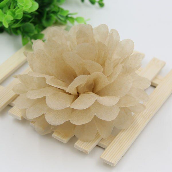 3/9/12PCS DIY Multi Colour 4" 6" 8" mixed Sizes Paper Flowers Ball Wedding Home Birthday Party Decoration Tissue Paper Pom Poms