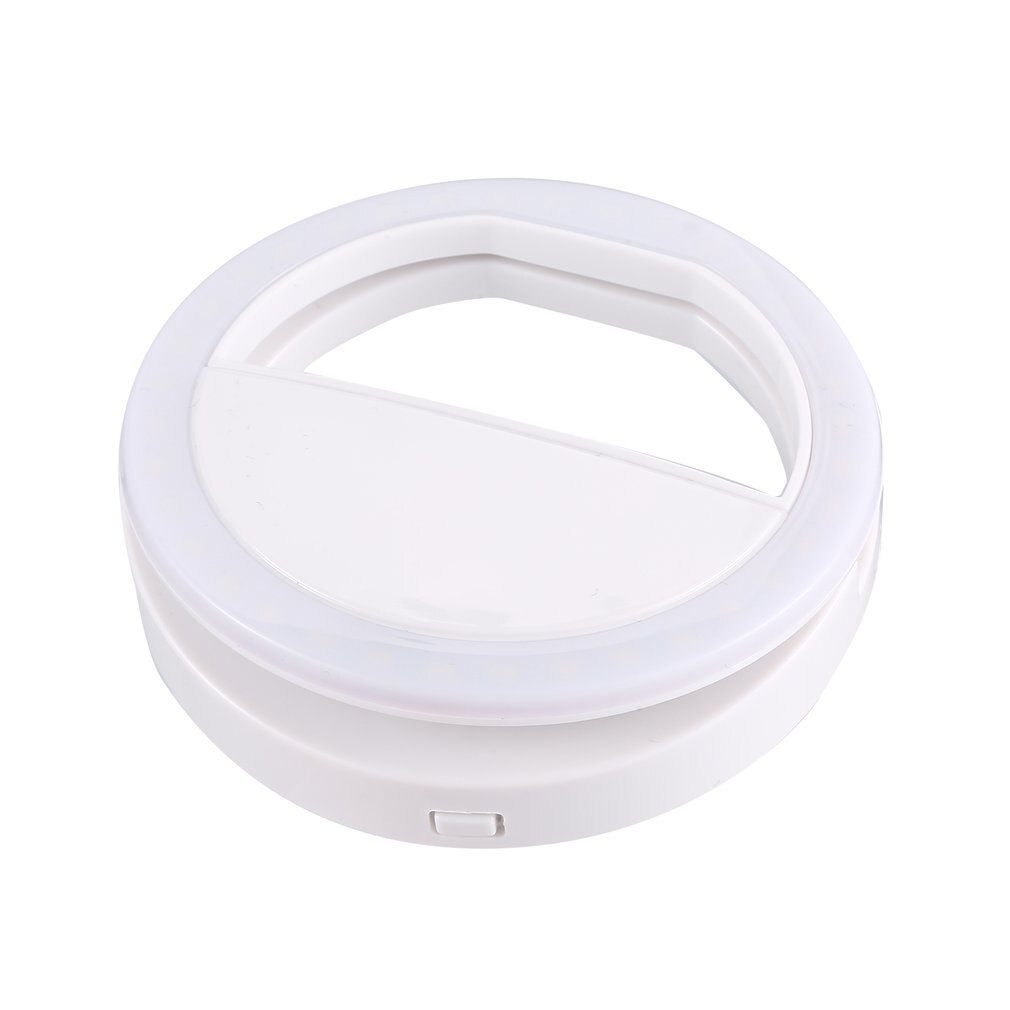 3 Modes 36LEDs Mobile Phone Selfie Light Clip-On LED Ring Flash Light Camera Photography Phone Light for Iphone Samsung