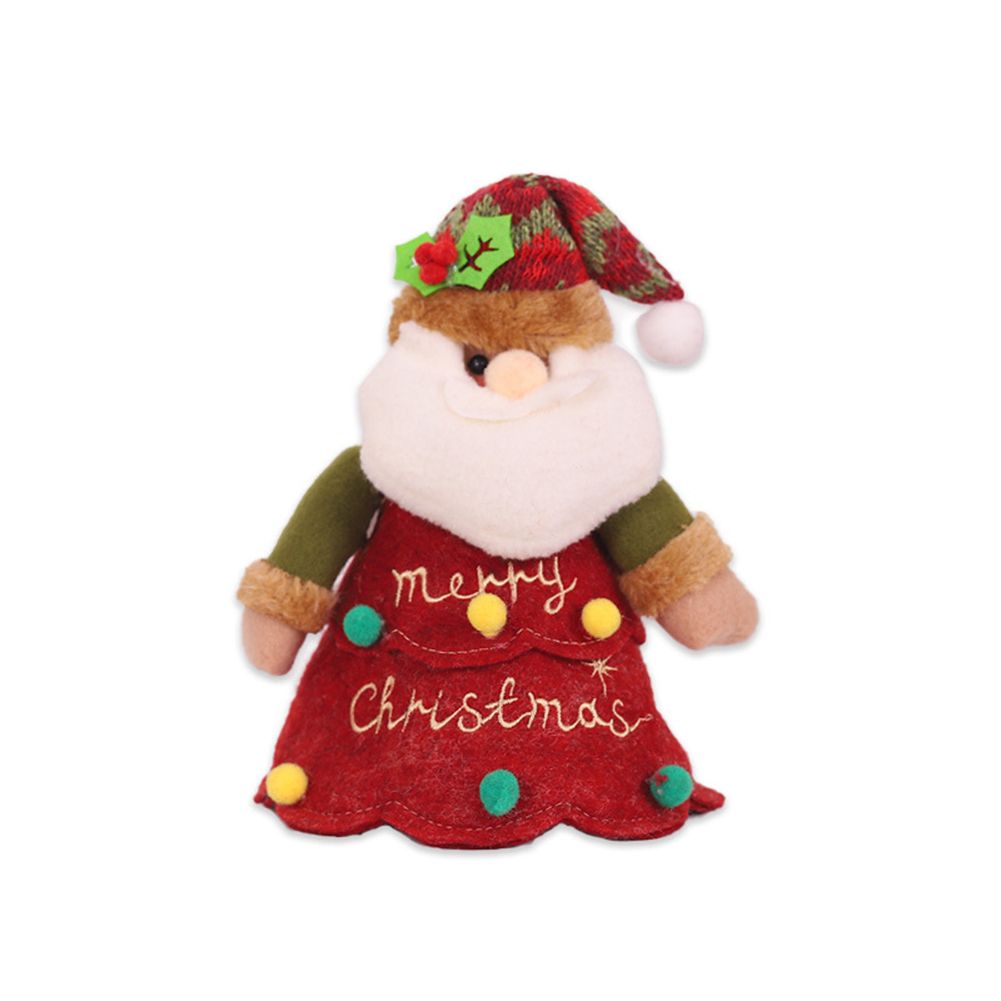 Christmas Santa Snowman Elk Doll Candies Gifts Storage Bag Pouch Home Decor
