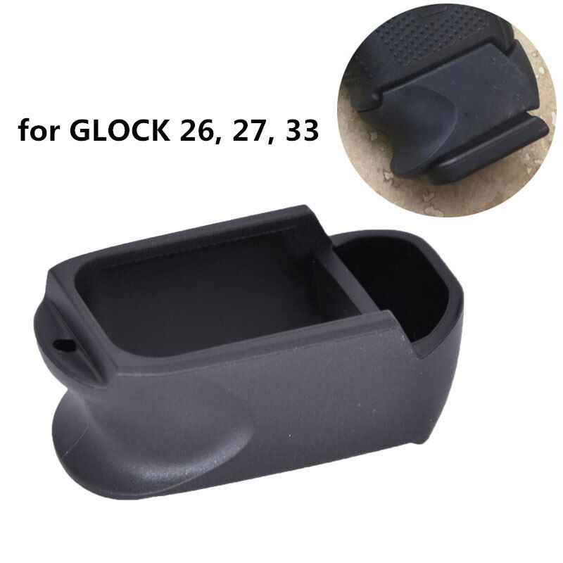 magazine Adapter Sleeve Grip For Glock 26 27C Use G19 G23 G32 Mag in Glock G 26 G27 G33 6 8 9 10 Rounds RDS Gen 3 GEN 4
