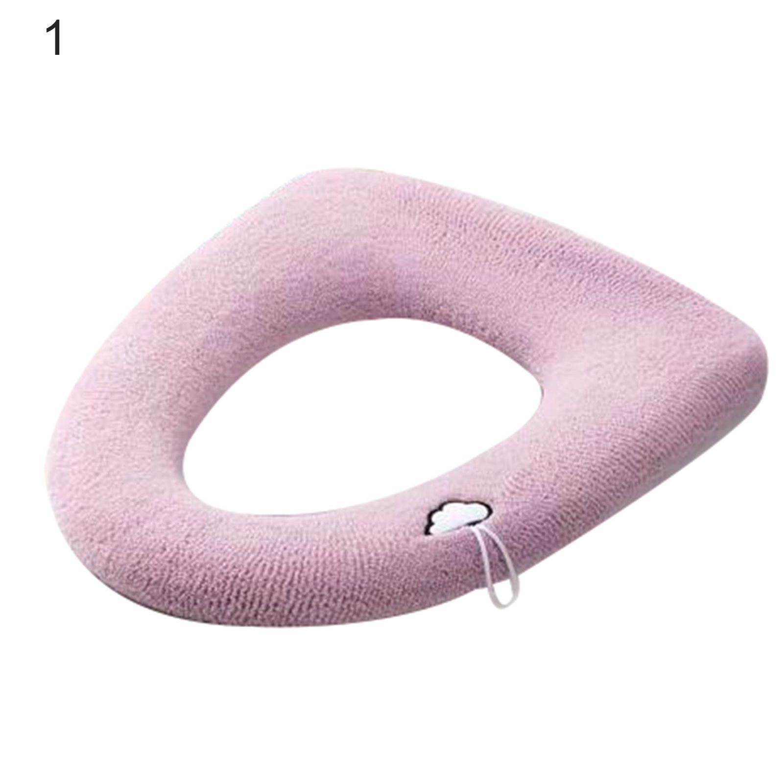 Toilet Cushion Dust-proof Washable Universal Toilet Cover