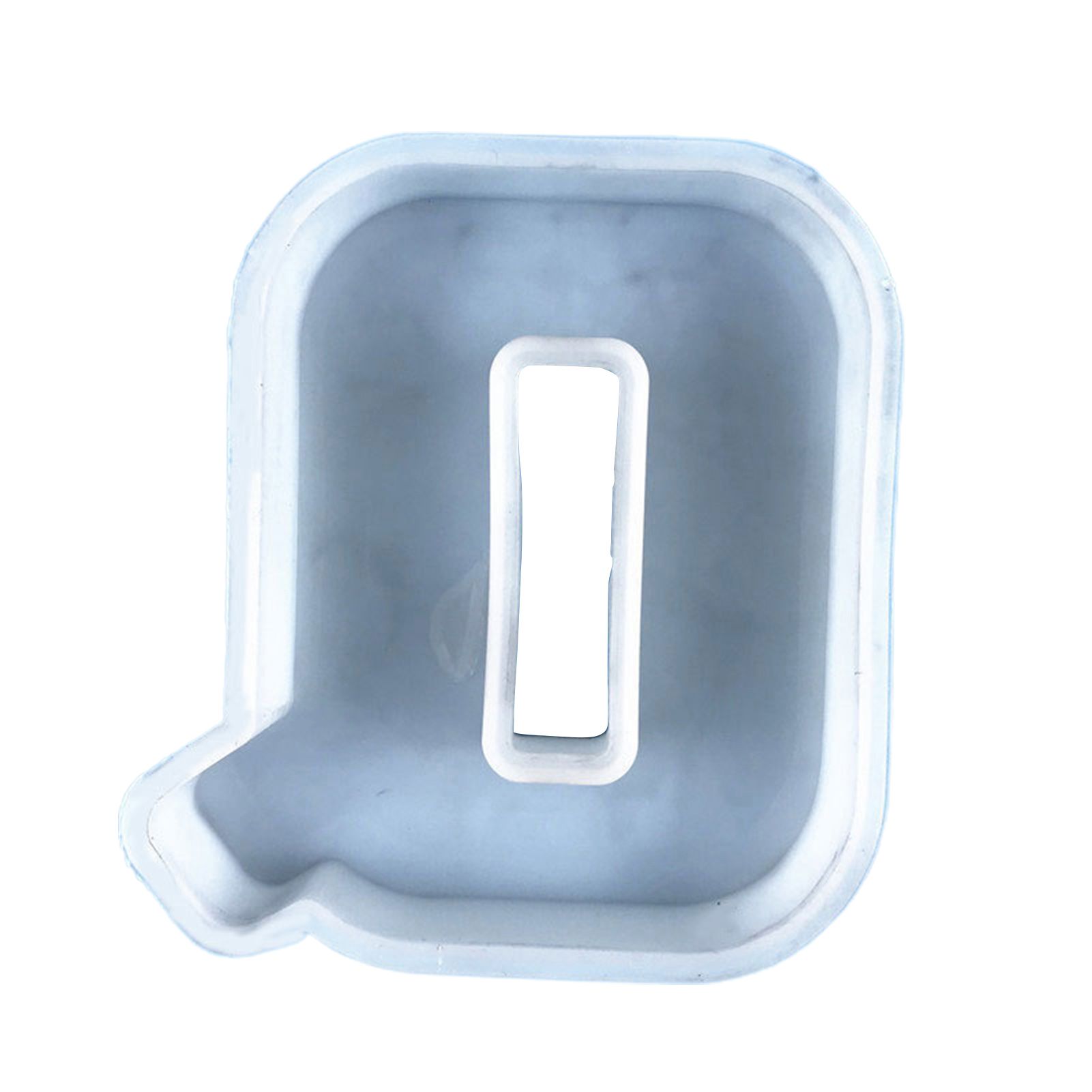 Epoxy Mold Letter Shape Easy to Release Waterproof Keychain Pendant Casting Mold for Jewelry