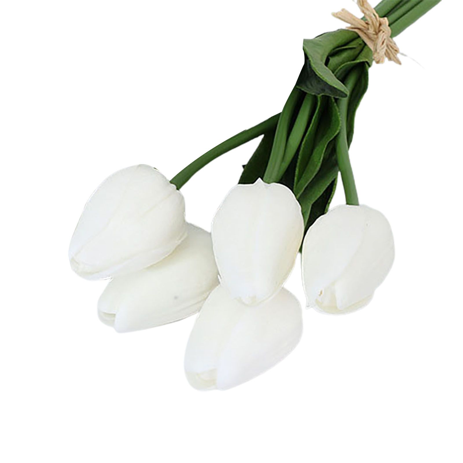 Artificial Fake Flower Eye-catching Assorted 15 Inch Faux Tulip