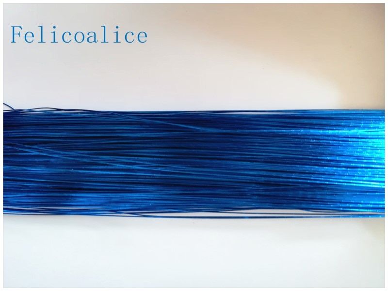 100pcs/lot 22# 24# 80cm Length DIY Nylon Stocking Flower Iron Wires Floral Wire Flowers Wreaths Material Accessory