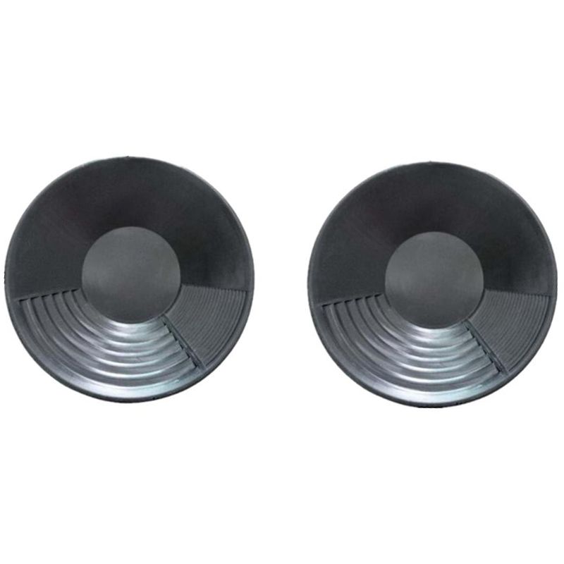 2 Pcs Plastic Gold Pan Basin Nugget Mining Dredging Prospecting for Sand Gold Mining Manual Wash Gold Panning Equipment ，Mining Sifter
