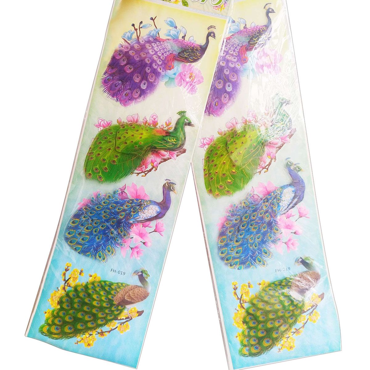 Beautiful 8d Butterfly sticker beautiful colorful sticker Butterfly sticker for room decoration Wall decoration sticker 1 pata 4 pcs type 2