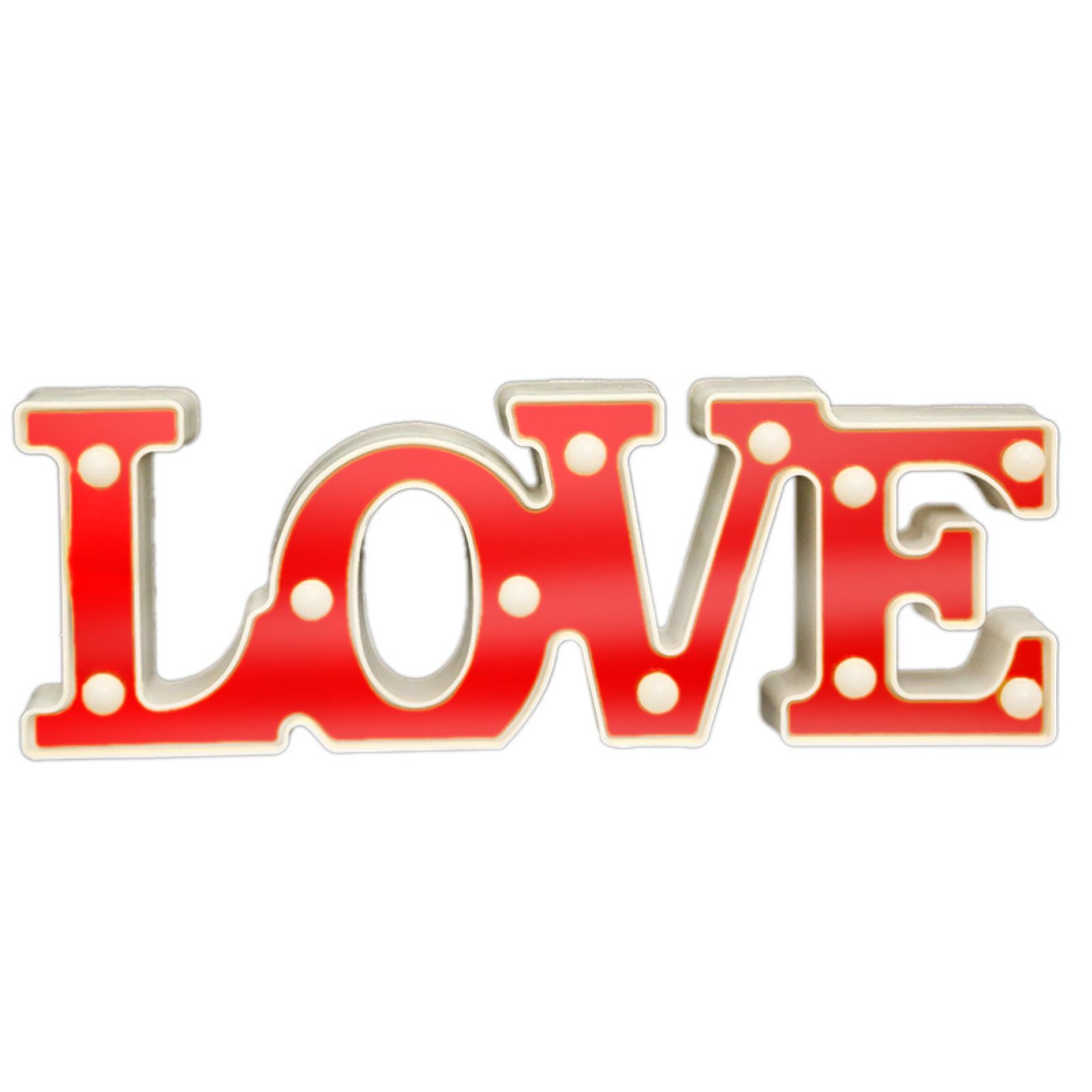 English Alphabet Light Luminous LED Marquee Letters Love Sign Lamp