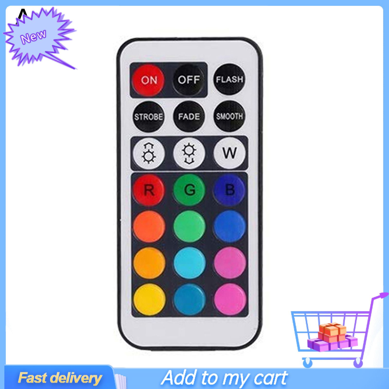 RGB 13 Colors LED Cabinet Light Dimmable Touch Sensor LED Round Party Night Lamp