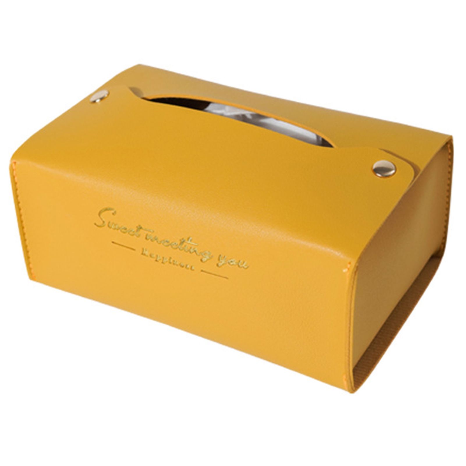 Tissue Organizer Open Buckle Design Compatible Vanity Toilet Paper Dispenser Box