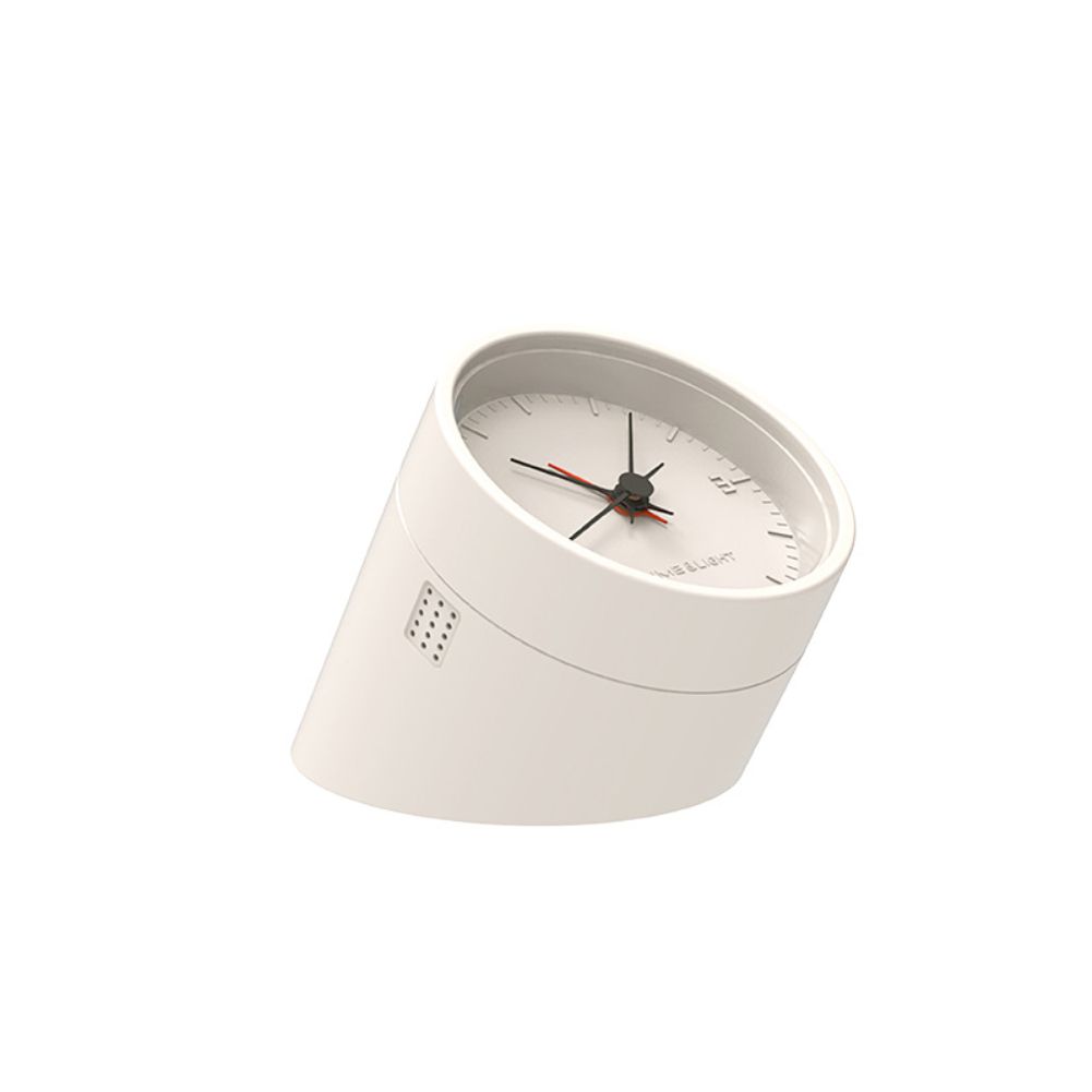 HBK pointer alarm clock flip night light clock Nordic minimalist charging multifunctional stepless dimming bedside night light with Waterproof