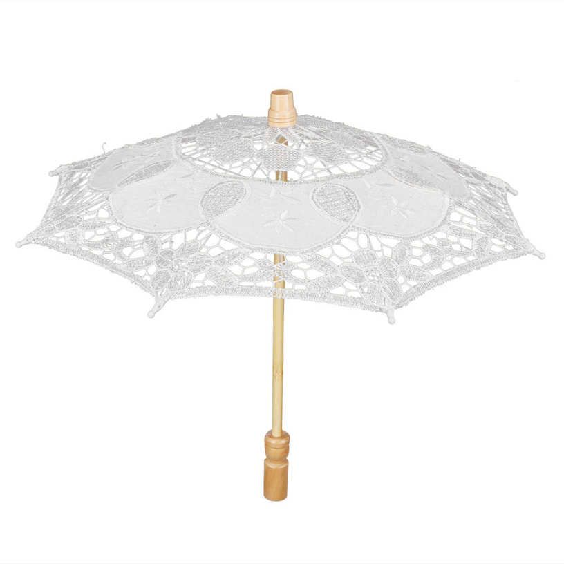 Limeng La Lace Umbrella Wedding Bridal Parasol for Photography Props Supplies