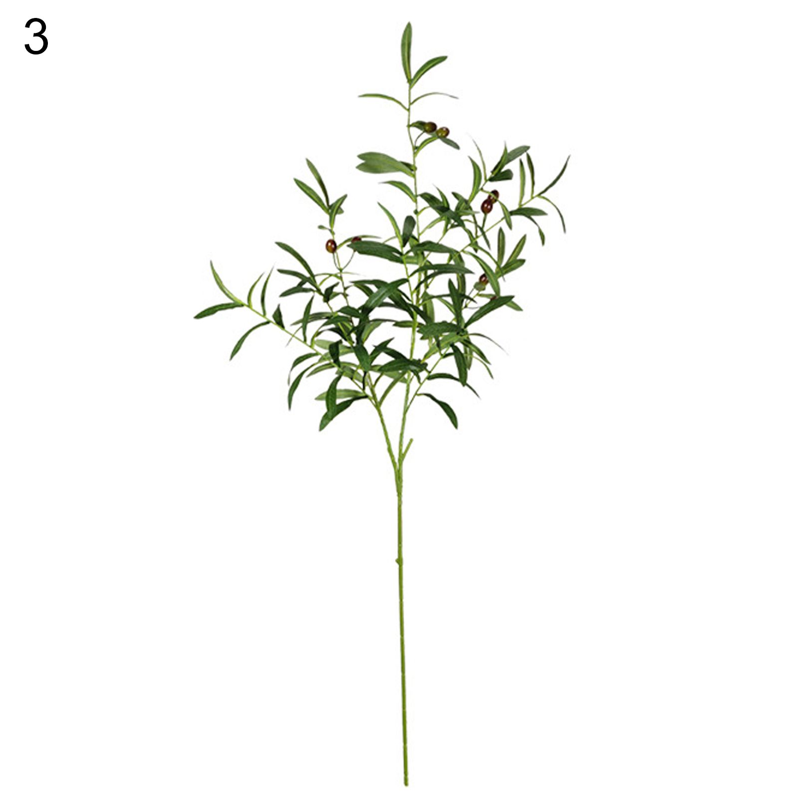 Fake No Wilting Vivid Decorative Simulation Olive Branch