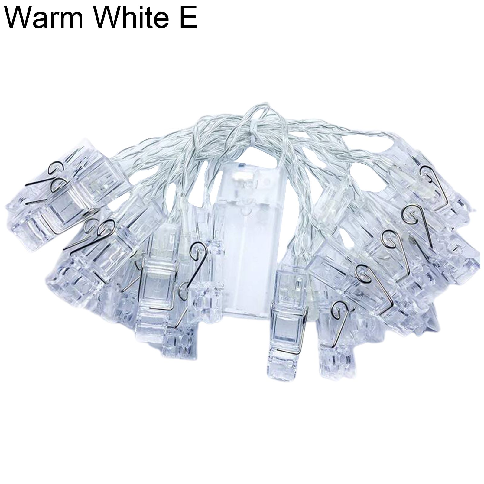 Fairy Lamp Wear-resistant LED Photo Clip Fairy Light Decor