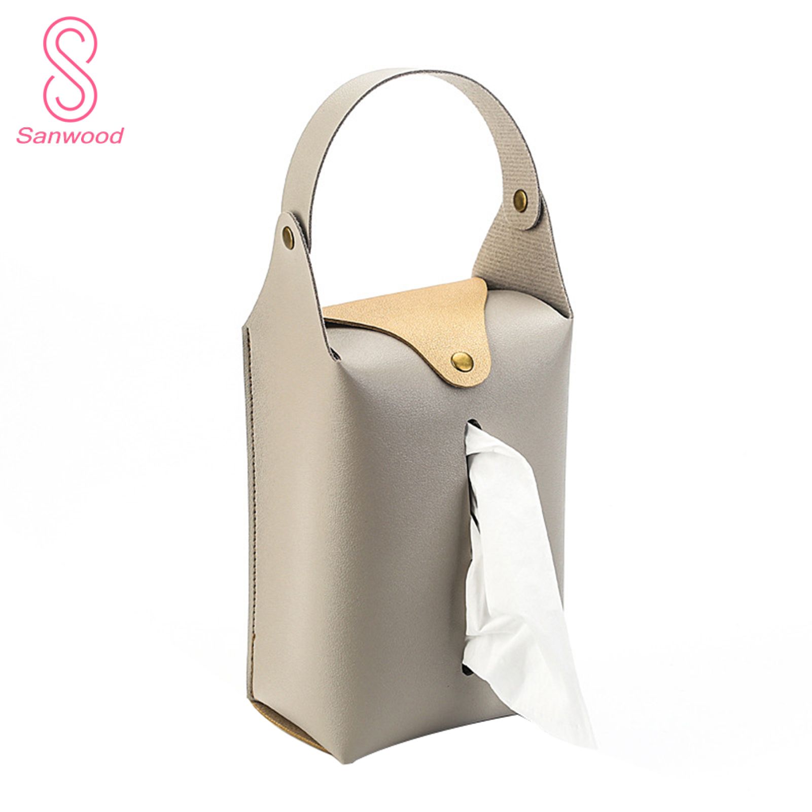 Car Tissues Holder Wear Resistant Hanging Car Tissues Holder