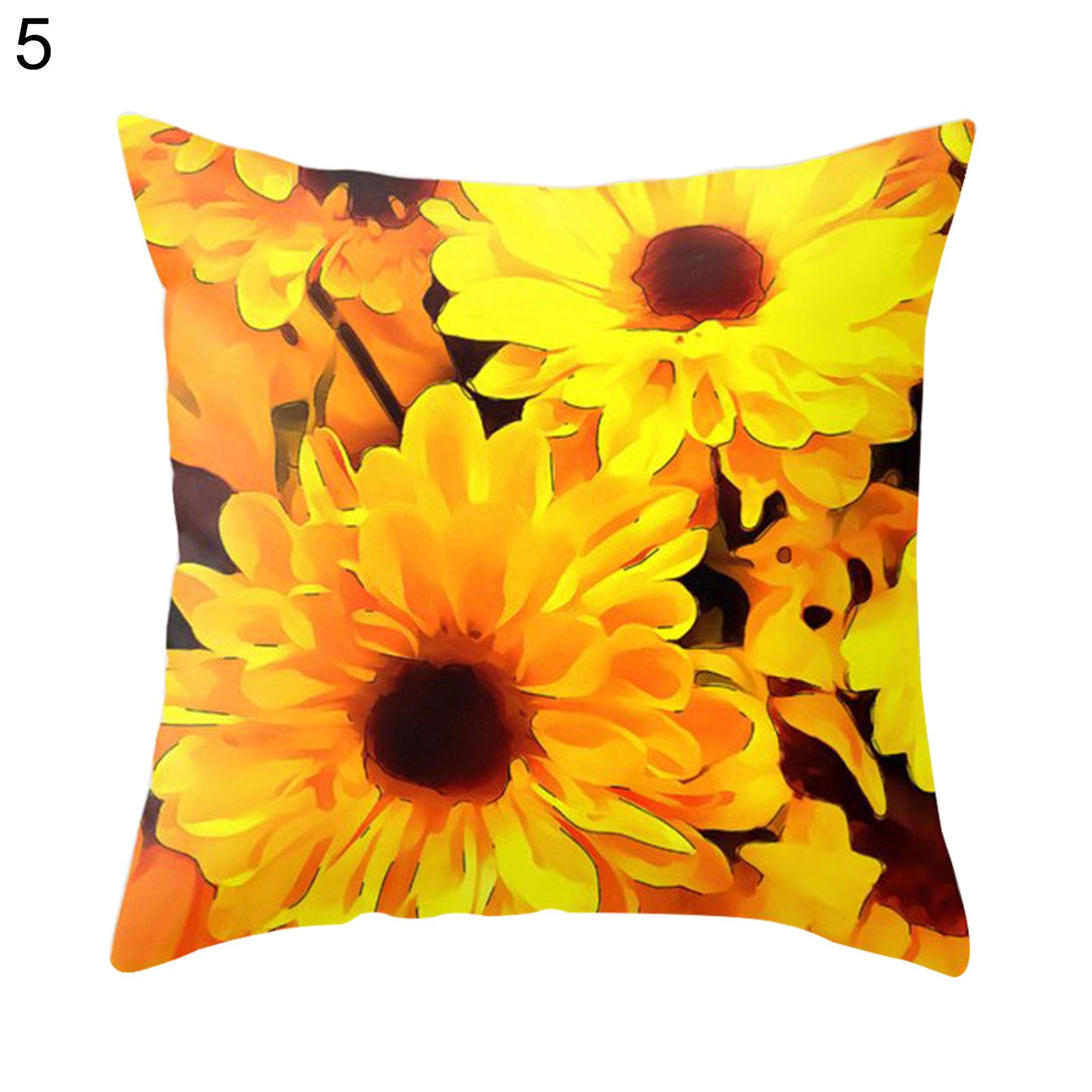 Pillow Slip Washable Dust Proof Polyester Home Decorative Cushion Cover for Hotel